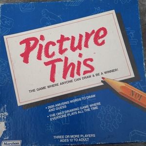 Vintage "Picture This" 1987 boardgame.